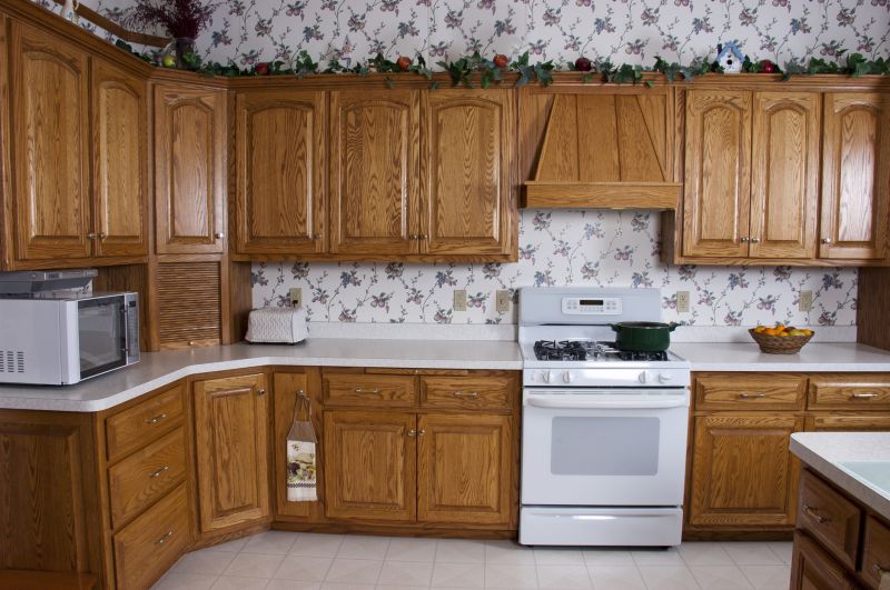 Built In Cabinetry Staining in Bloomington, IN
